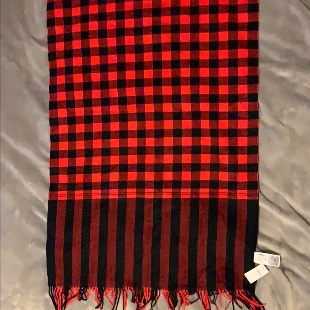 Red/Plaid Scarf